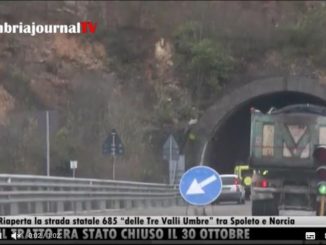 Riaperta la strada statale 685 “delle Tre Valli Umbre” tra Spoleto e Norcia