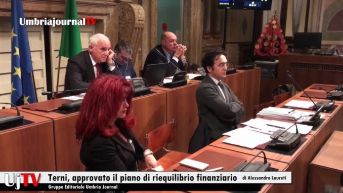 Comune di Terni, approvato il piano di riequilibrio finanziario