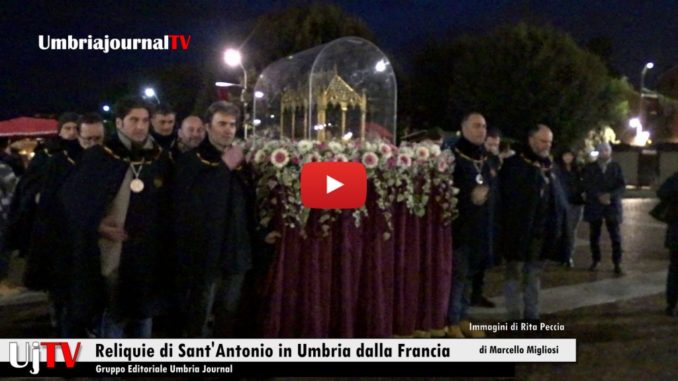 Le reliquie di Sant’Antonio Abate arrivate da Arles a Santa Maria degli Angeli
