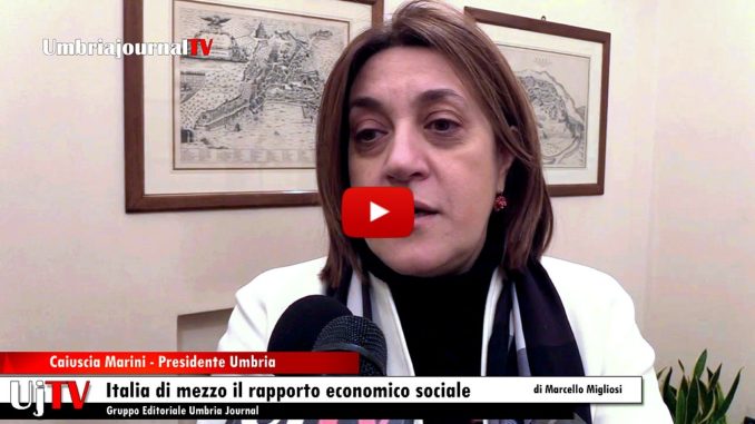 Umbria tra Toscana e Marche, presentato rapporto economico sociale