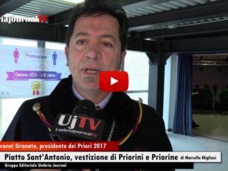 Piatto di Sant’Antonio Abate, la vestizione di Priorini e Priorine