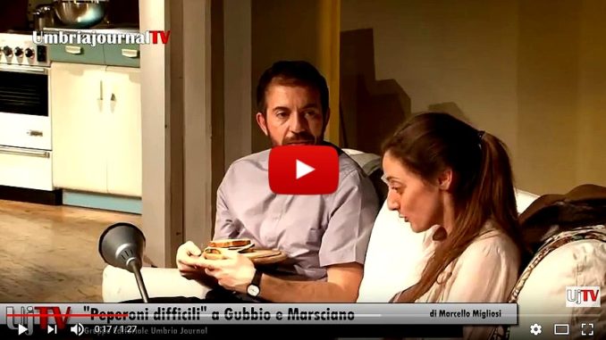 Peperoni difficili nei teatri di Gubbio e Marsciano, opera da sold out