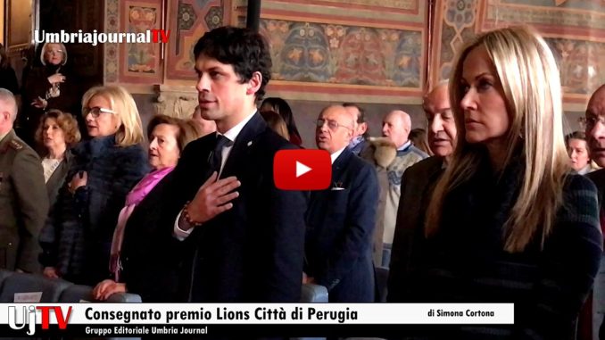 Premio Lions Città di Perugia Consegnato al sindaco Andrea Romizi