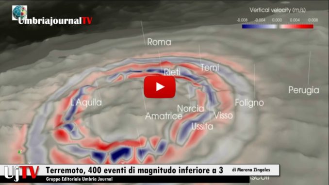 Terremoto Centro Italia, oltre 400 eventi di magnitudo inferiore a 3