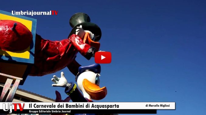Con il Carnevale dei Bambini ad Acquasparta di Terni scoppia la gioia