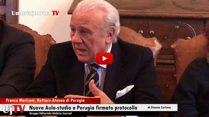 A Perugia, nuova aula studio in via Goldoni firma intesa tra Comune, Università e Borgorete