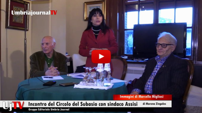 Stefania Proietti al Circolo del Subasio, duecento obiettivi strategici in 5 anni