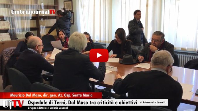 Ospedale di Terni, Dal Maso tra criticità e obiettivi, misure urgenti e piano di sviluppo