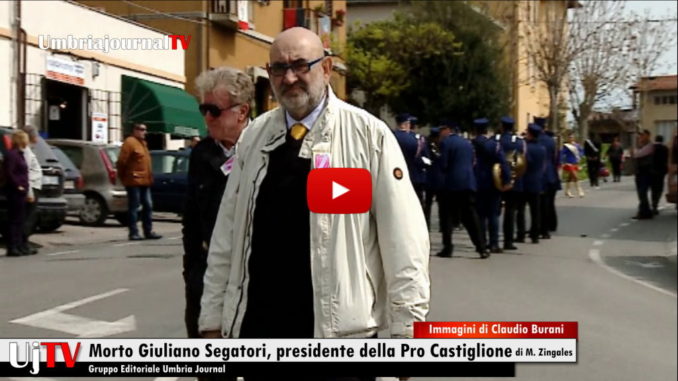 E' morto Giuliano Segatori, era il presidente dell’Associazione Pro Castiglione