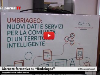 Giornata formativa su Umbriageo, nuovi dati e servizi per la comunità