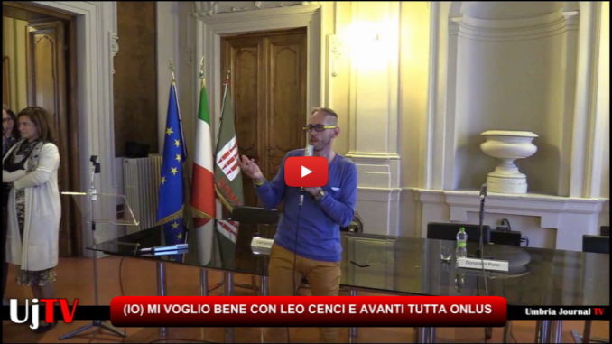 ‘(Io) mi voglio bene’, a Perugia incontro con l’associazione Avanti Tutta di Leonardo Cenci