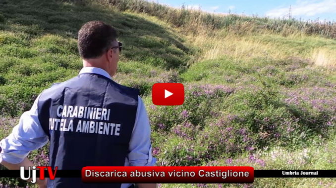 Discarica abusiva a Castiglione del Lago, sequestrata area dal NOE, 8 indagati