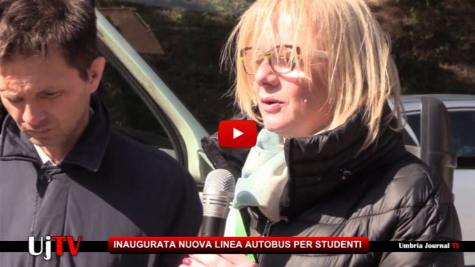 Inaugurato collegamento autobus per studenti universitari a Perugia