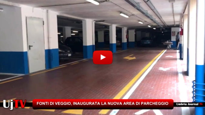 Parcheggio Fonti di Veggio a Perugia, inaugurata una nuova area di Fontivegge