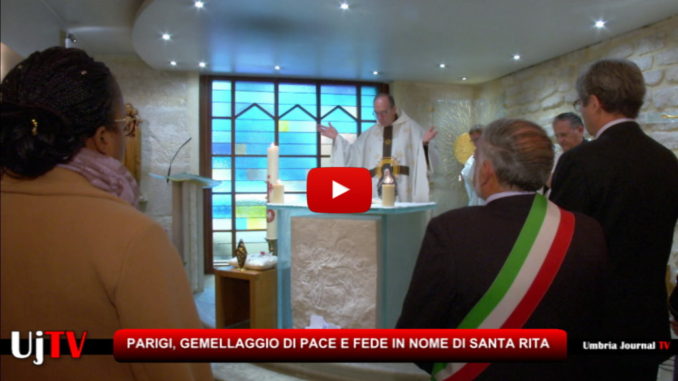 Gemellaggio a Parigi di Pace e Fede in nome di Santa Rita di Cascia