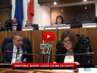 Umbria, Legge contro Omofobia, Marini: legge colma un vuoto