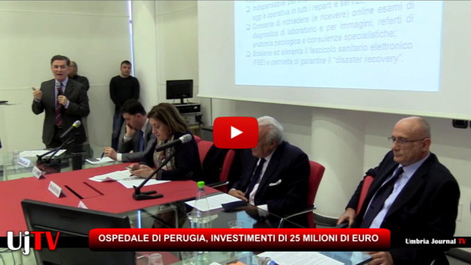 Ospedale di Perugia, 25 milioni di investimenti nel biennio 2017-2018