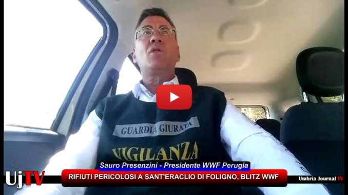 Parco Hoffman a San'Eraclio Foligno, rifiuti pericolosi su 50mila metri quadrati