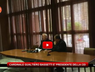 Il Cardinale Gualtiero Bassetti è stato nominato nuovo presidente della CEI
