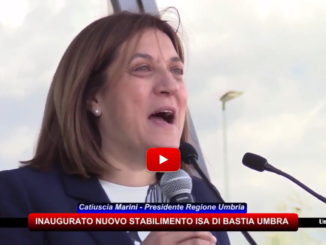 Nuovo stabilimento ISA di Bastia Umbra, impresa è tra colonne portanti sistema umbro