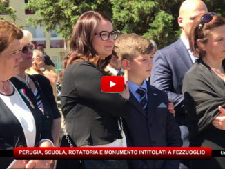Perugia, a Donato Fezzuoglio intitolati scuola, rotatoria e monumento in via Chiusi