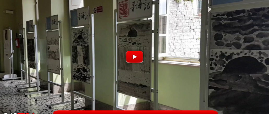 Che cos'è il mare? I bambini a dipingere il mare a Palazzo Gallenga