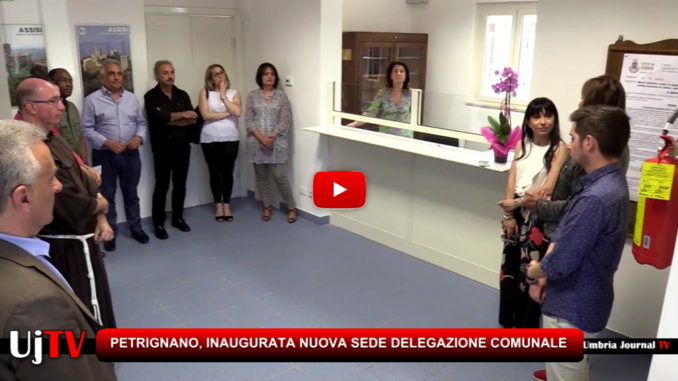Assisi, inaugurata la nuova sede della Delegazione Comunale di Petrignano