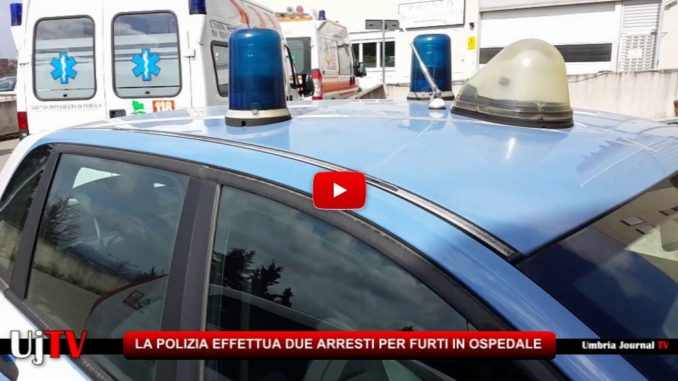 Derubavano i pazienti in ospedale a Perugia, polizia arresta coppia