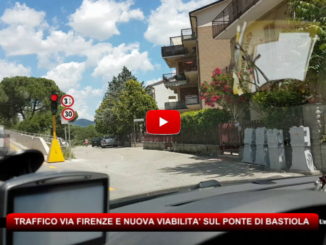 Nuova viabilità in via Firenze sul ponte di Bastiola, il video del percorso