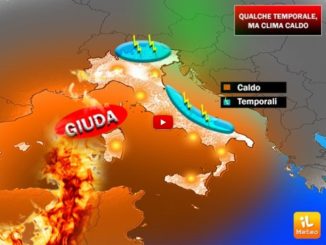 Meteo, ancora qualche temporale, ma clima caldo sull'Italia