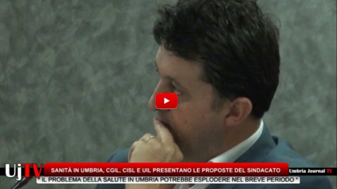 Sanità in Umbria, Cgil, Cisl e Uil presentano le proposte del sindacato
