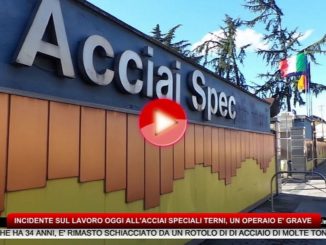 Incidente sul lavoro nel sito Tk-Ast, operaio travolto da rotolo di acciaio