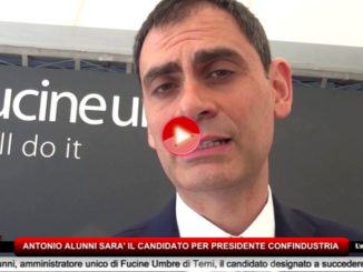 Antonio Alunni Fucine Umbre candidato presidenza Confindustria Umbria