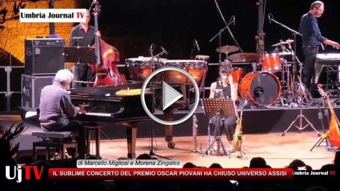 Nicola Piovani suona ad UniversoAssisi con la Musica è pericolosa