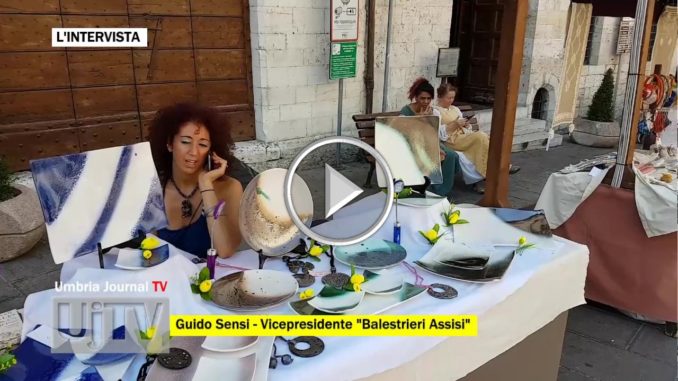 Intervista video con Guido Sensi, Balestrieri Assisi, Mercatino San Rufino