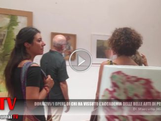 Inaugurazione della mostra Donativi dell'Accademia di Belle arti