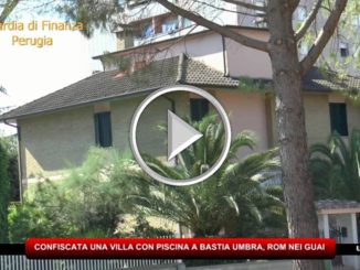 Confiscata una villa con piscina a Bastia Umbra, rom nei guai