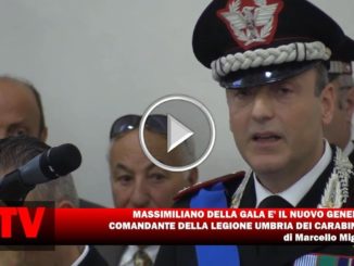 Massimiliano Della Gala è il nuovo Comandante Legione Carabinieri Umbria