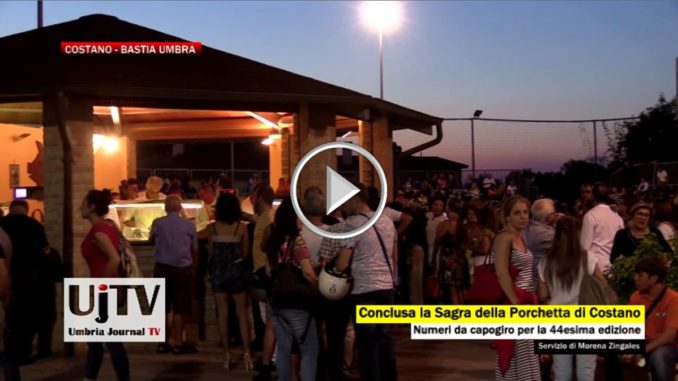 La Sagra della Porchetta di Costano fa il botto, numeri da capogiro