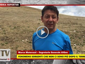 Geomorfologo spiega fenomeno sorgenti scomparse dopo terremoto