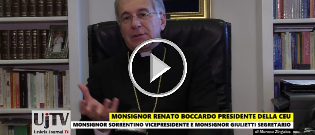 Monsignor Renato Boccardo nuovo Presidente della Conferenza Episcopale Umbra