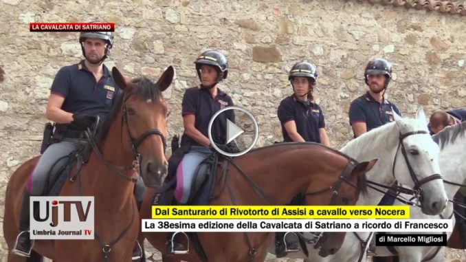 Rivotorto di Assisi, ha preso il via la cavalcata di Satriano