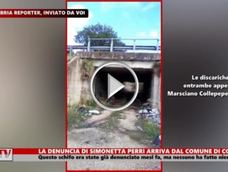 Degrado a Collazzone lungo la E45, Simonetta Perri, per Umbria Reporter, il suo video