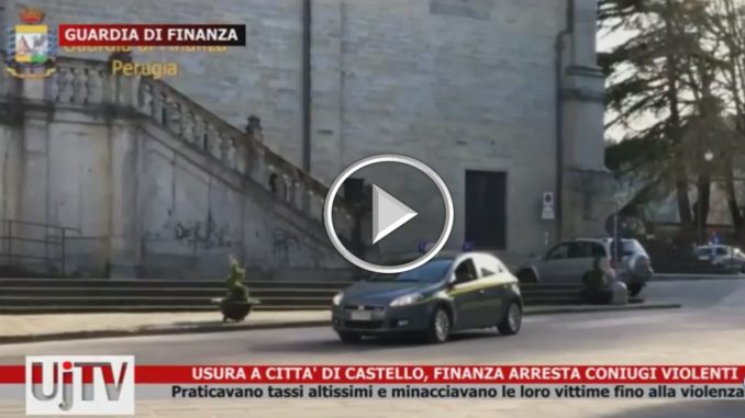 Finanza Città di Castello arresta coniugi violenti per usura