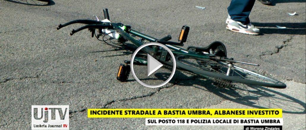 Incidente stradale a Bastia, ciclista investito, ferito