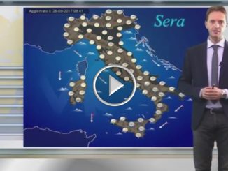 Meteo 27 settembre 2017, maltempo al sud specie tra Sicilia e Calabria, migliora altrove
