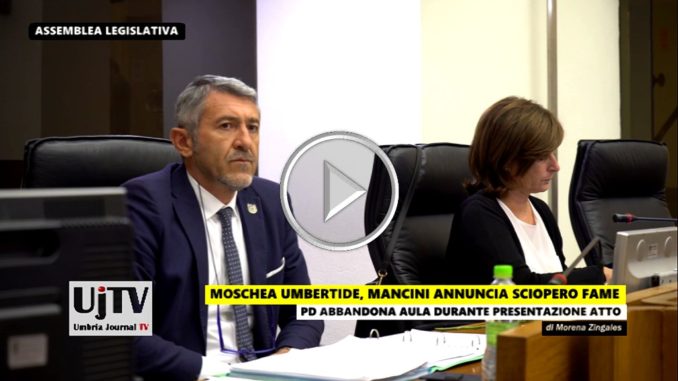 Moschea di Umbertide, consigliere Mancini annuncia sciopero della fame