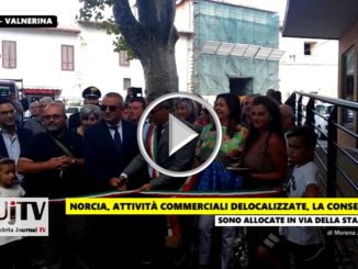 Norcia, attività commerciali delocalizzate, oggi la consegna