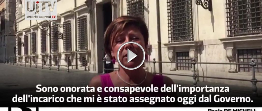 Prime dichiarazioni, Paola De Micheli nuovo commissario alla ricostruzione