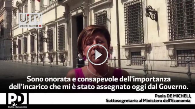 Prime dichiarazioni, Paola De Micheli nuovo commissario alla ricostruzione